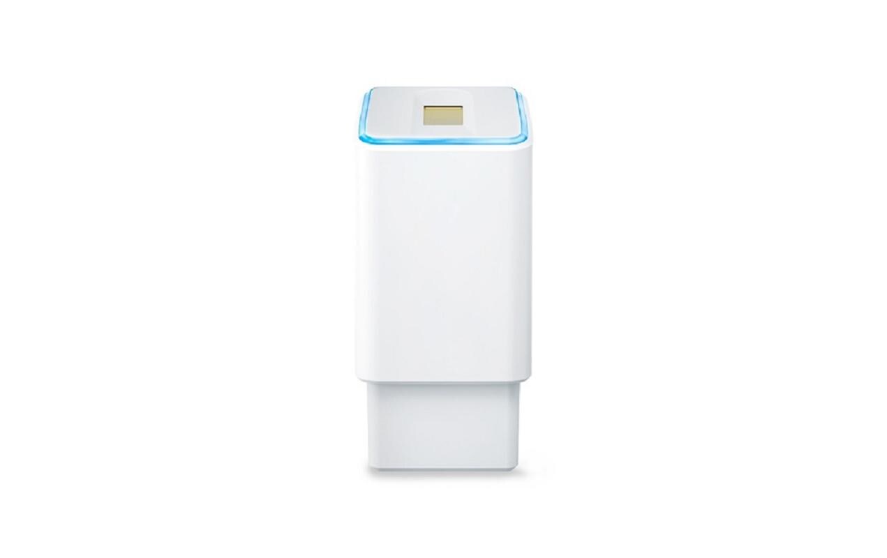 Fingerabdruckleser FS A WE mit Akku für eqiva Smart Lock<br>Akkubetriebener Fingerabdruckscanner zur Türöffnung inkl. Bluetooth- und WLAN-Funktion