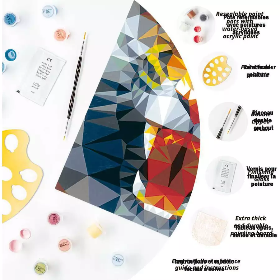 Ravensburger Polygon Tiger bunt