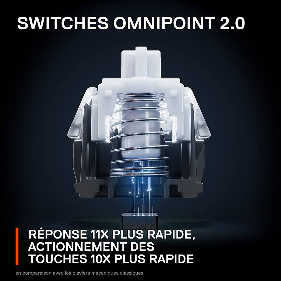 SteelSeries Apex Pro Mini Wireless - SteelSeries OmniPoint 2.0