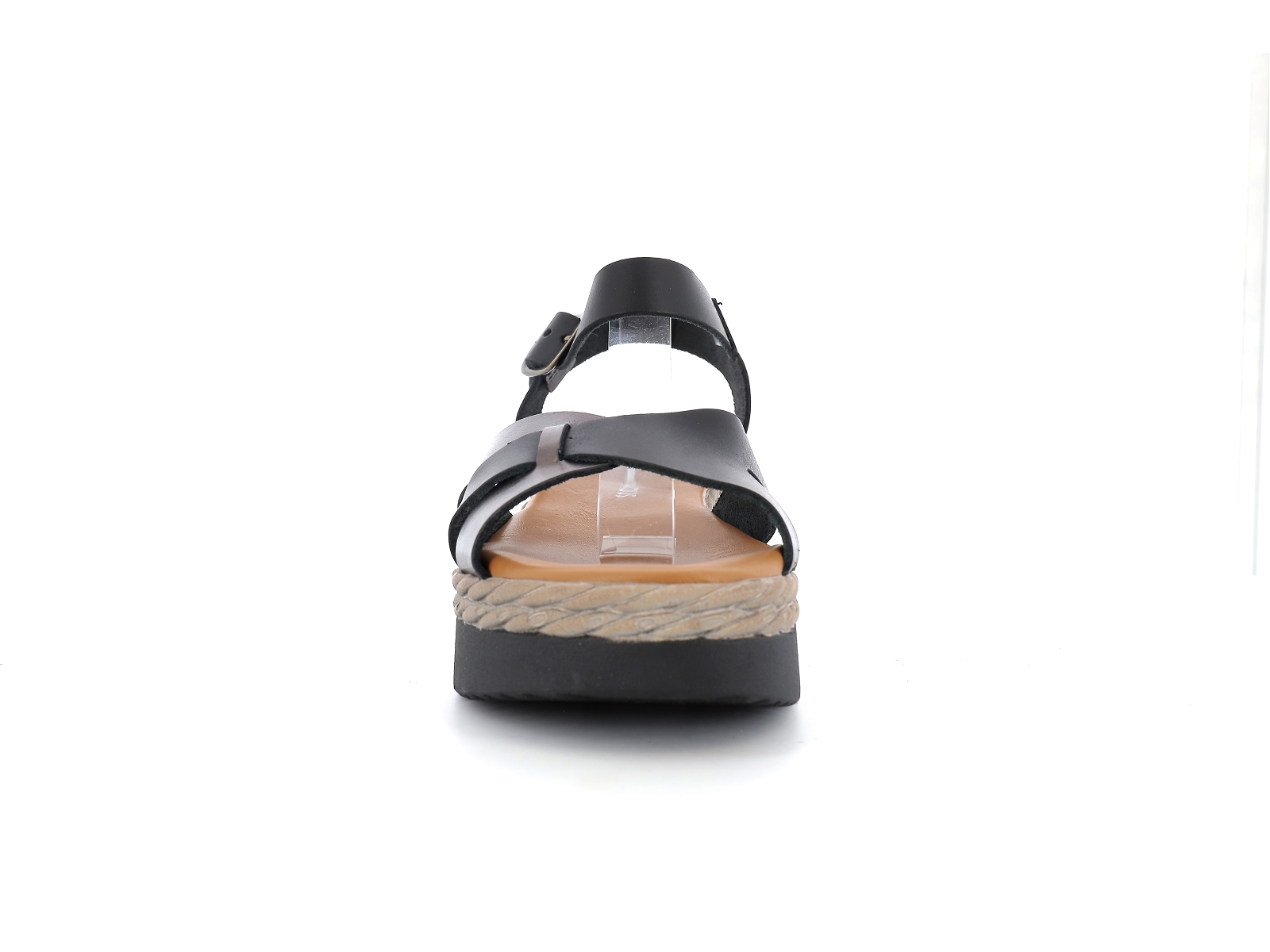 Elue par nous-LIBREVILLE Cuir Noir Bronze