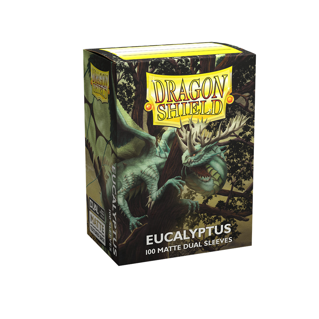 100 Dragon Shield Dual Matte - Eucalyptus