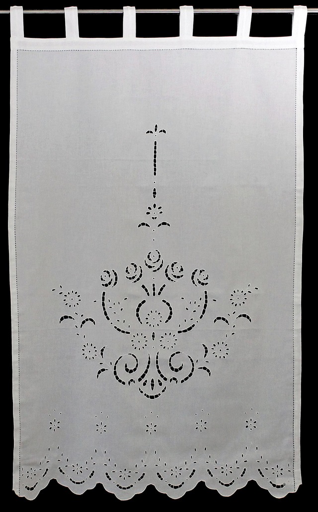 HOSSNER - ART OF HOME DECO Vorhang »Ortler« Schlaufen 1 Stk. tlg.