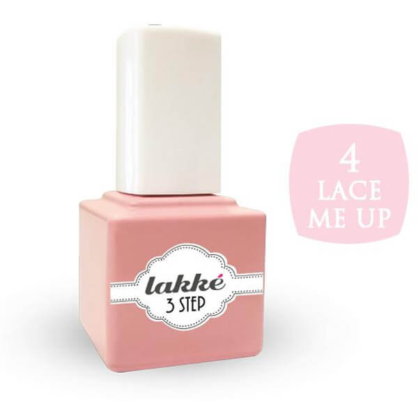 Vernis semi-permanent 4 lace me up Lakke' 3-step 7ML
