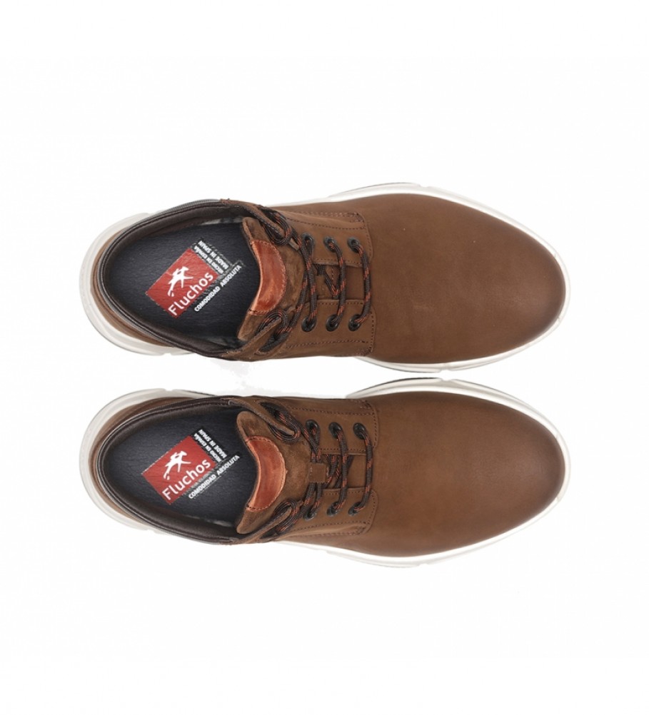Botas de cano curto marrons Fluchos Bonny F1346