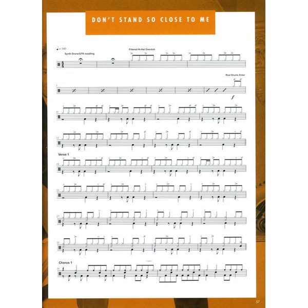 Hudson Music Stewart Copeland Drums