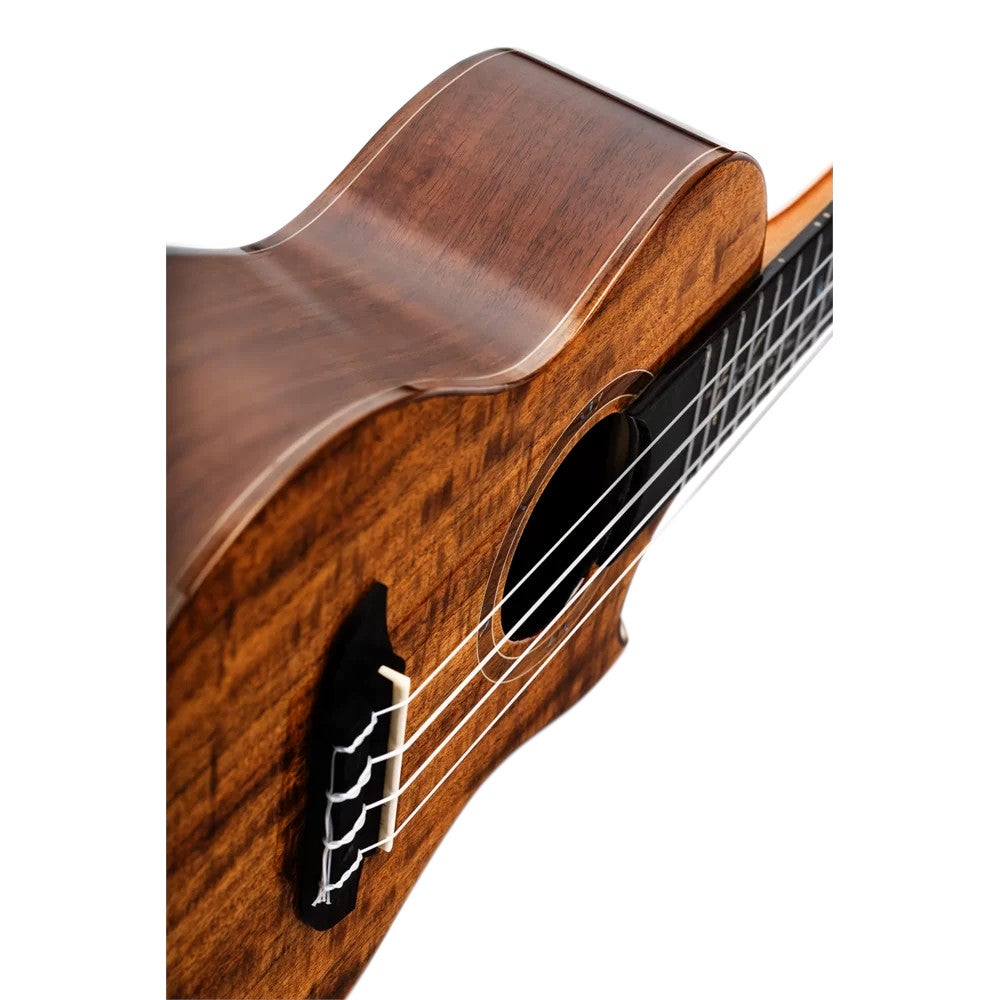 Ortega RUET-ACA Elite Series Concert Size Ukulele Acacia elektrisch-akoestische concert ukelele met gigbag