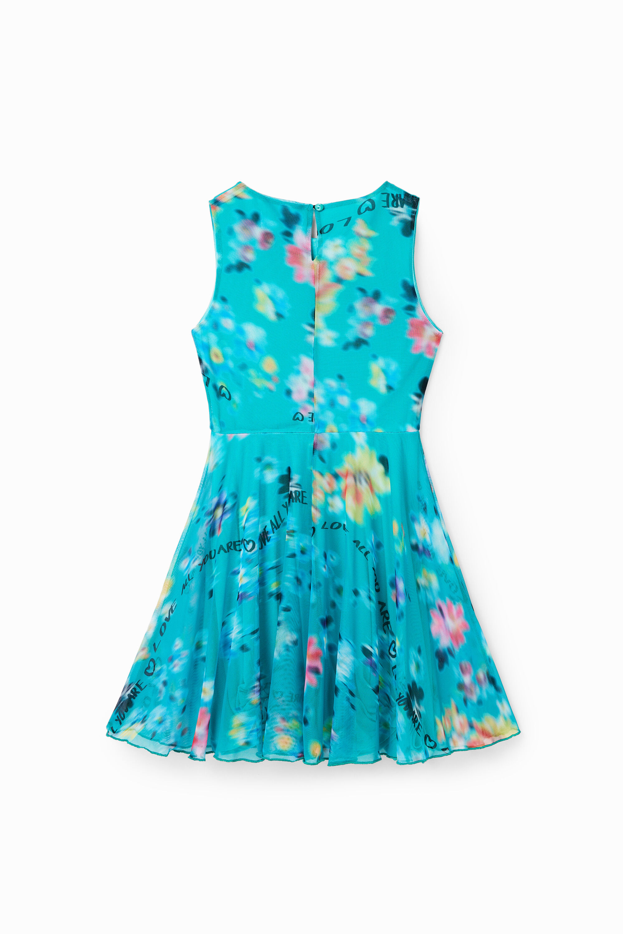 Robe sans manches floue