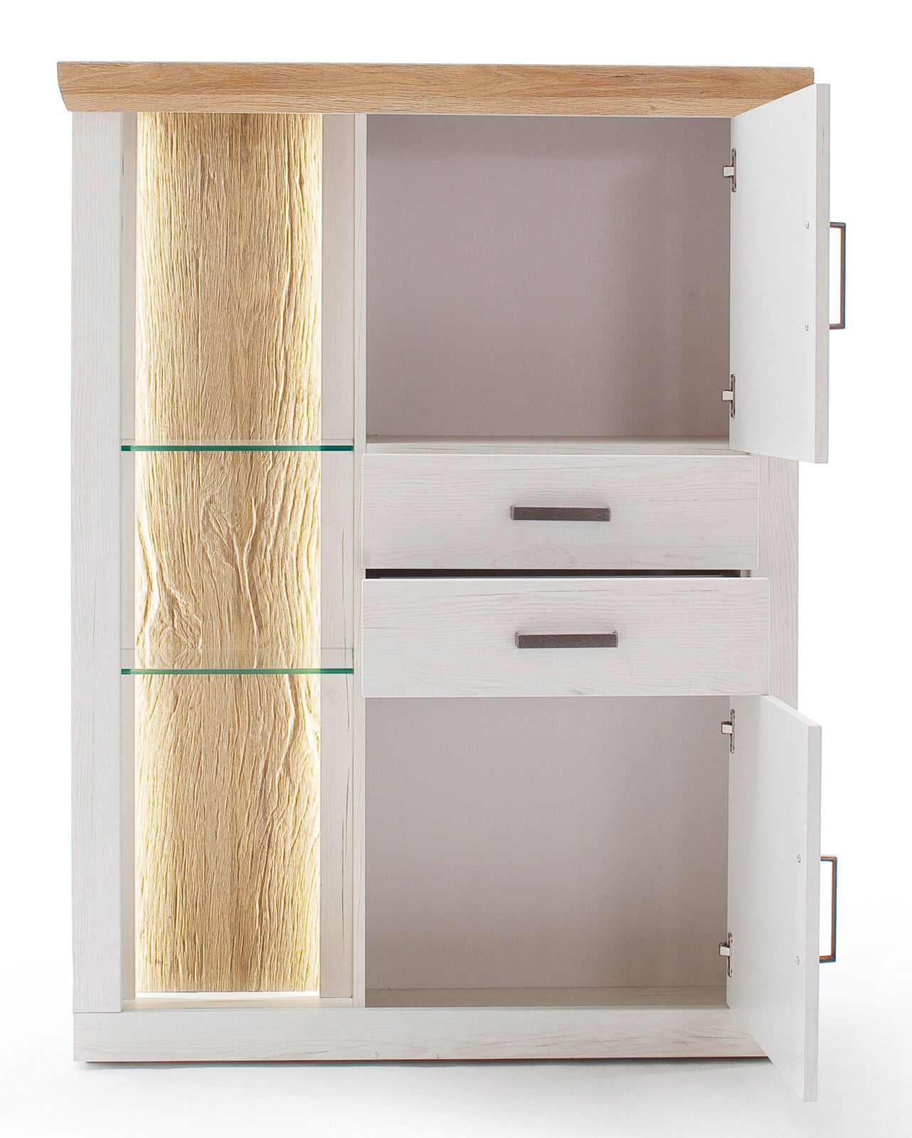 vito Highboard CALVA 106 cm Pinie Aurelio