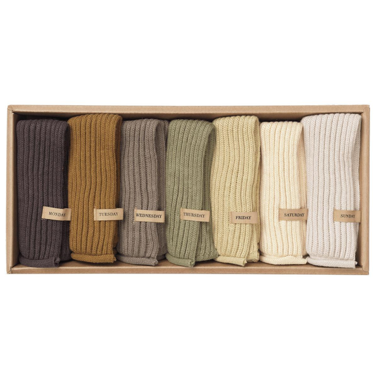 Ferm Living Day Cloths vaatdoek set van 7 calm