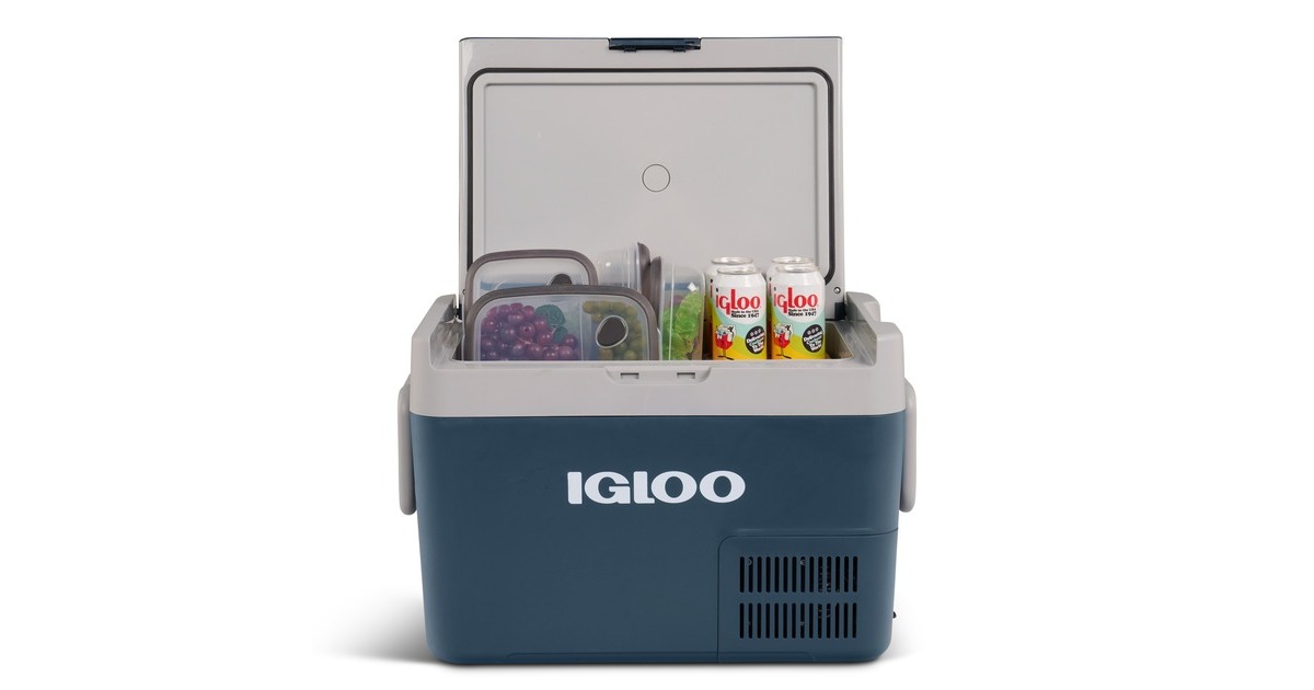 IglooICF32 AC/DC  met compressor koelbox  (Blauw, 32 liter)
