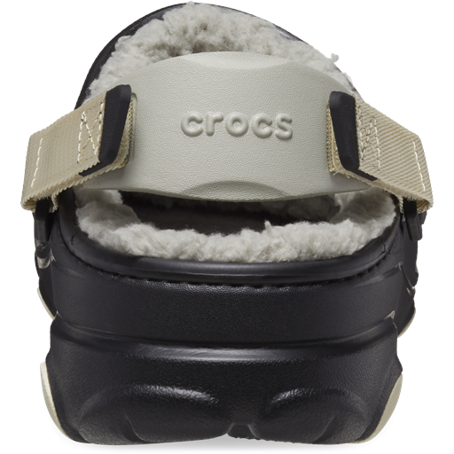Crocs All-Terrain Lined Clogs, Black, 37/38
