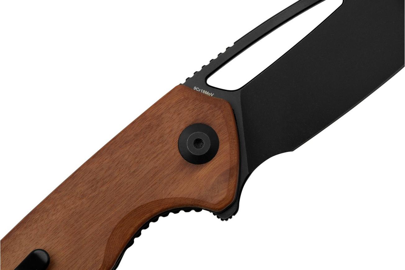 SENCUT Mims S21013-4 Guibourtia Wood Black Stonewashed, zakmes