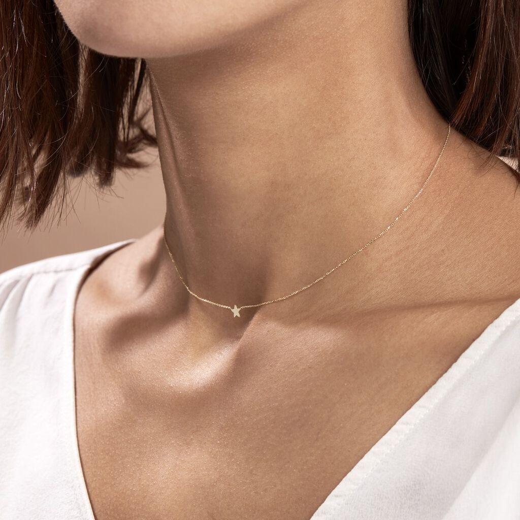 Collier Tinia Or Jaune