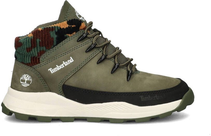 Timberland Brooklyn nubuck veterboots donkergroen