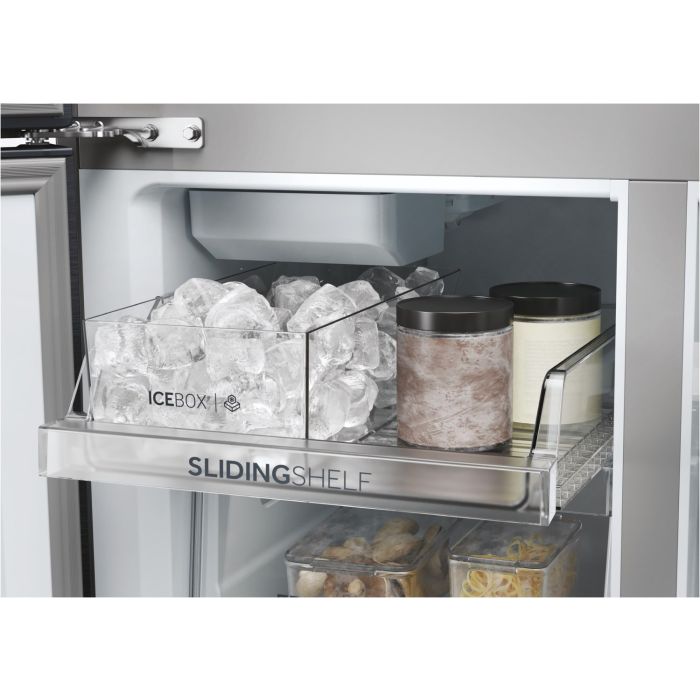 Haier Side-by-Side Multi Door CUBE 90 SERIE 5 HCR5919EHMB Brushed Black - interner Wassertank