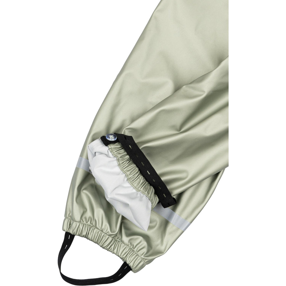 Køb Mikk-Line Green Bay PU Metallic Regnsæt Med Seler/104