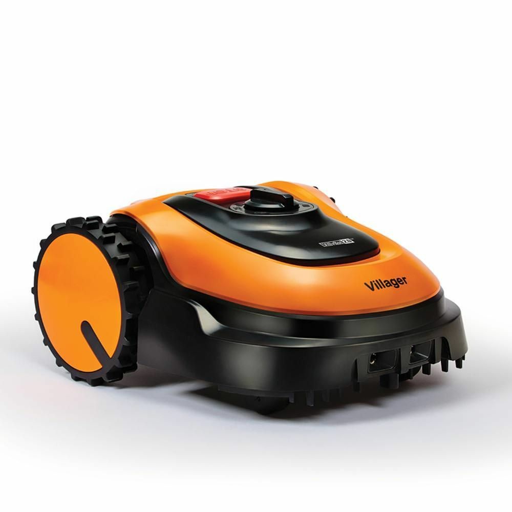 Robot tondeuse autonome 18v batterie 2,5ah villybot 2.0 pour400m2 de tonte