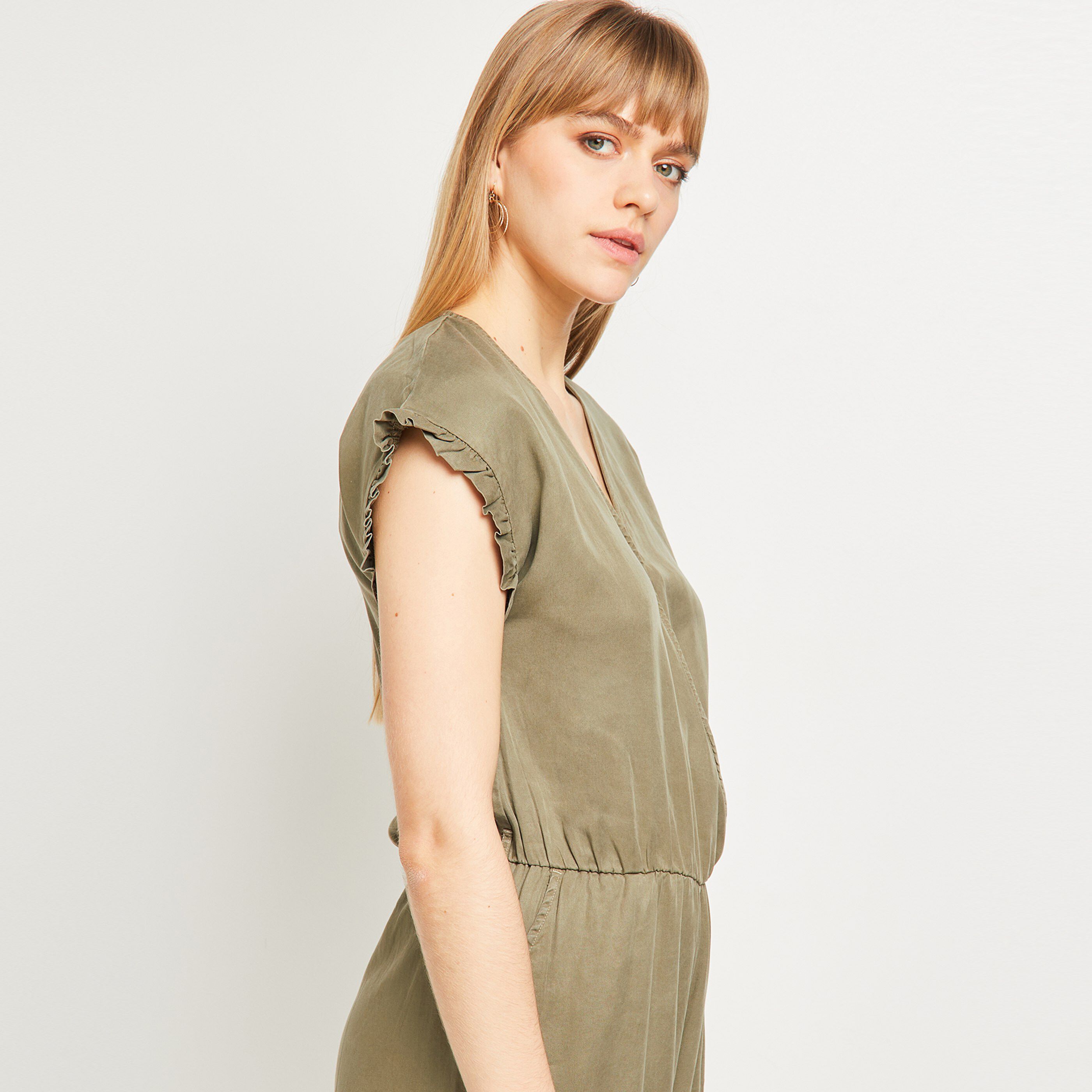 Combinaison longue femme - KAKI