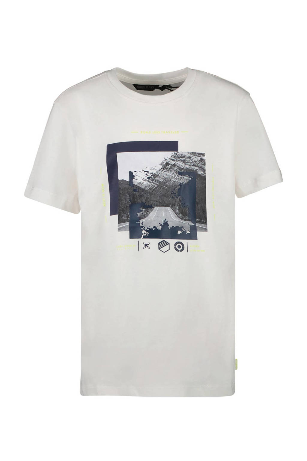 Cars T-shirt GRAMMY met printopdruk wit