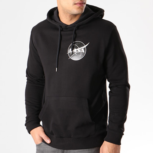 Sweat Capuche Insignia Desaturate Noir
