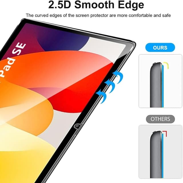 2 stk Hærdet glasbeskytter Xiaomi Redmi Pad SE