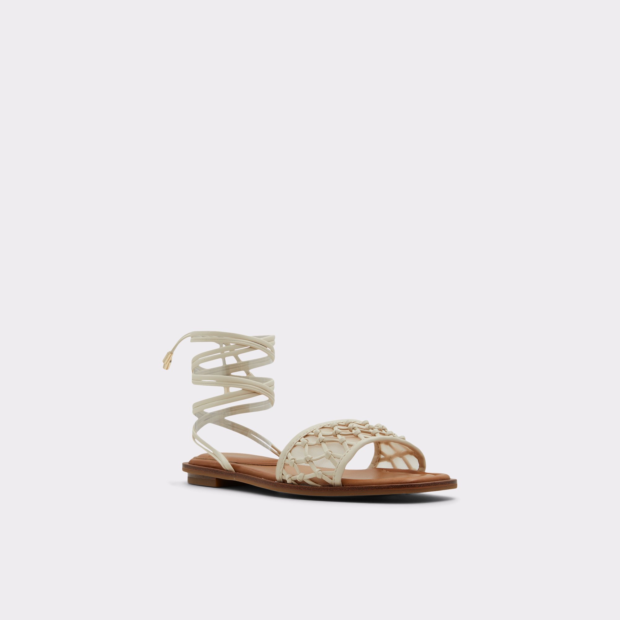 Seazen White Women Flat Sandals