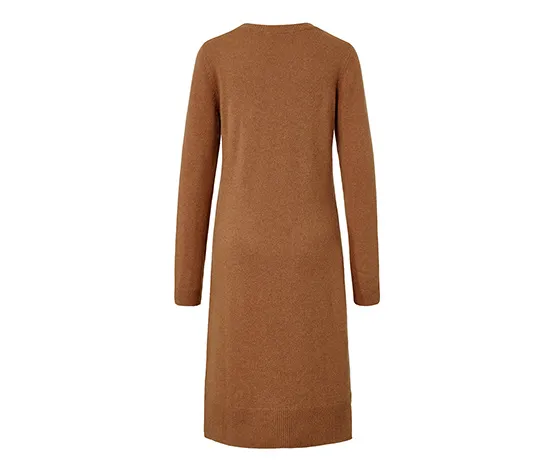 Premium Woll-Cashmere-Strickkleid