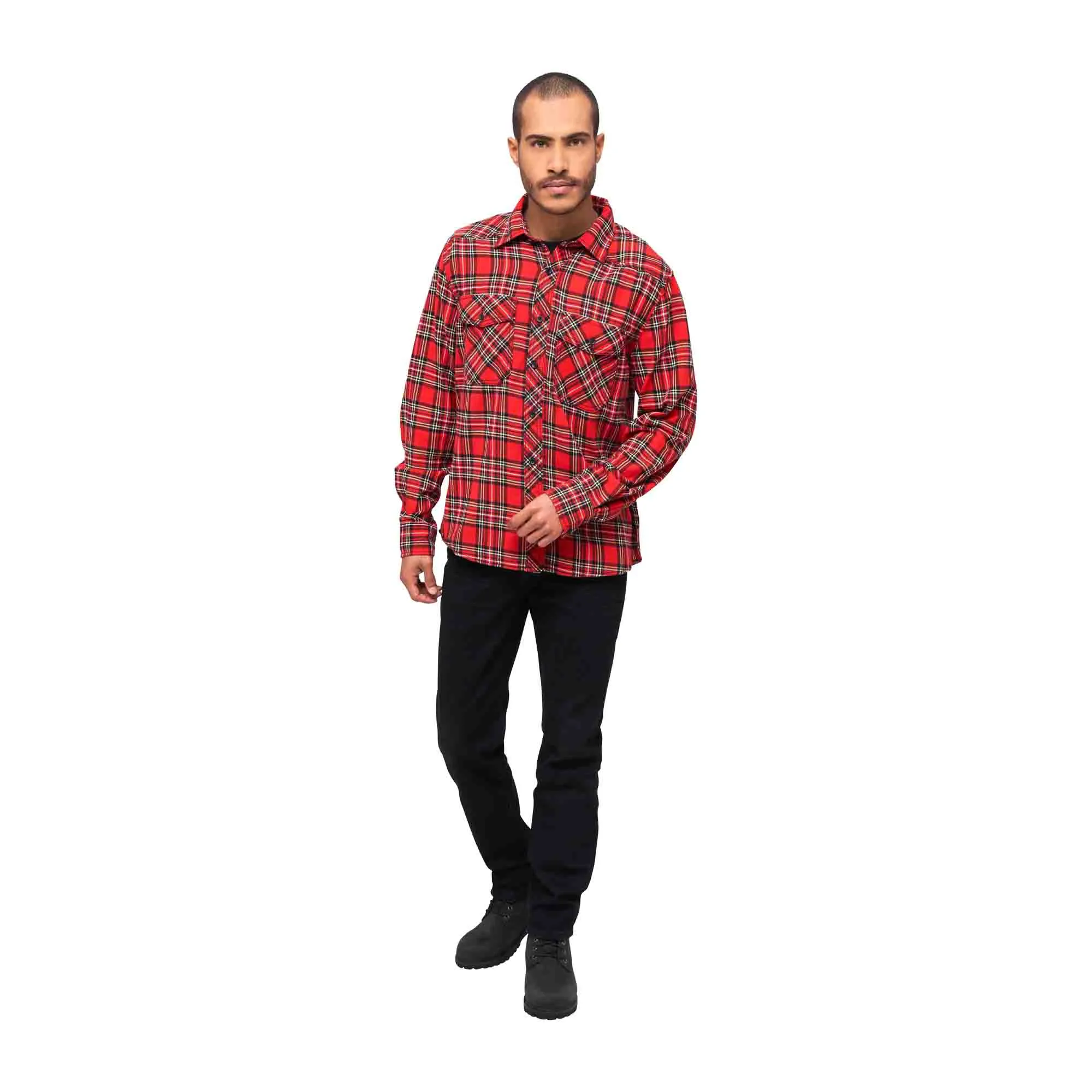 Brandit -  Hemd Check Shirt Longsleeve