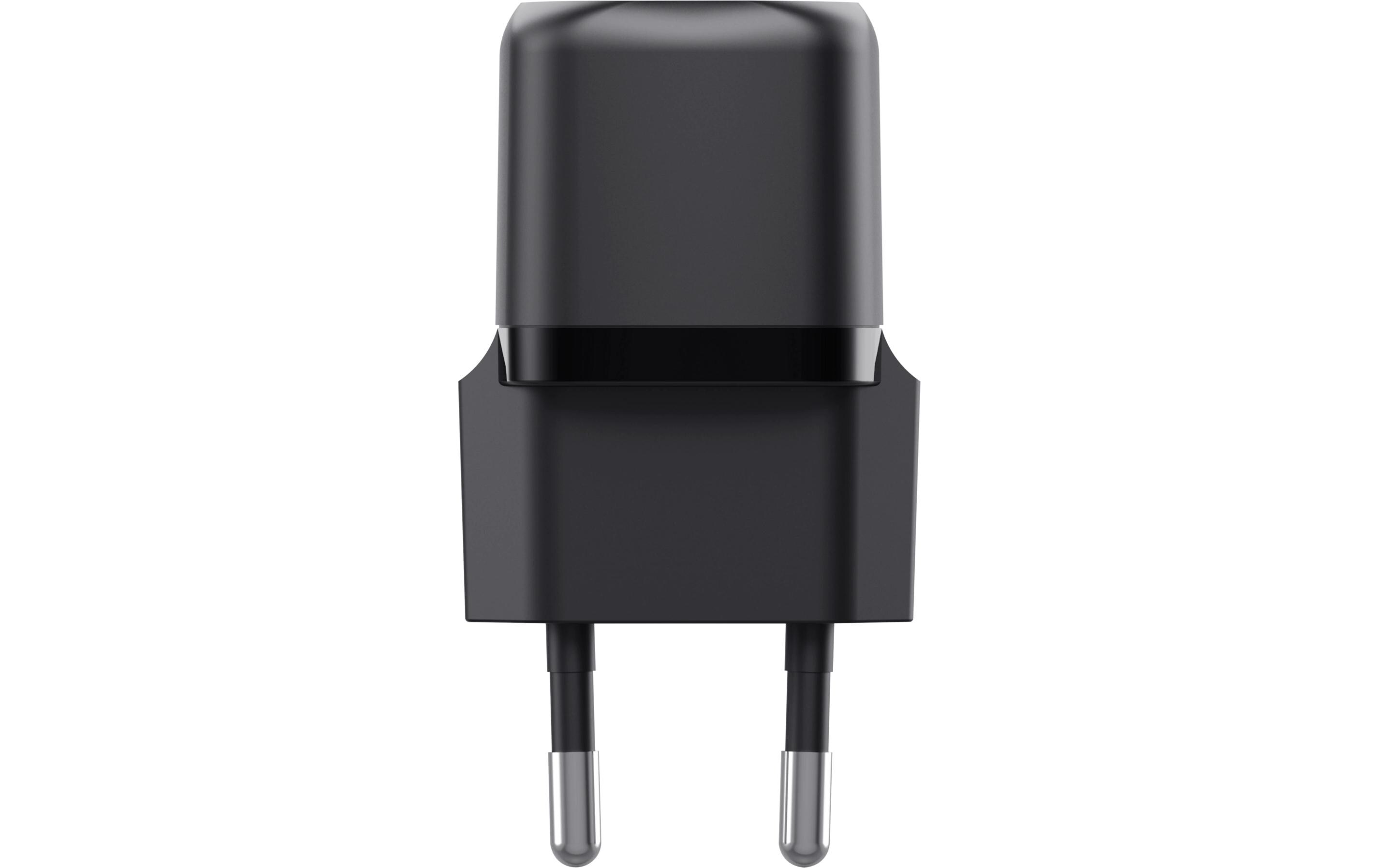 USB-Wandladegerät Maxo Ultrakleines USB-C-PD 20 W SchwarzKompaktes USB-C Power-Delivery-Ladegerät mit 20 W Schnellladefunktion