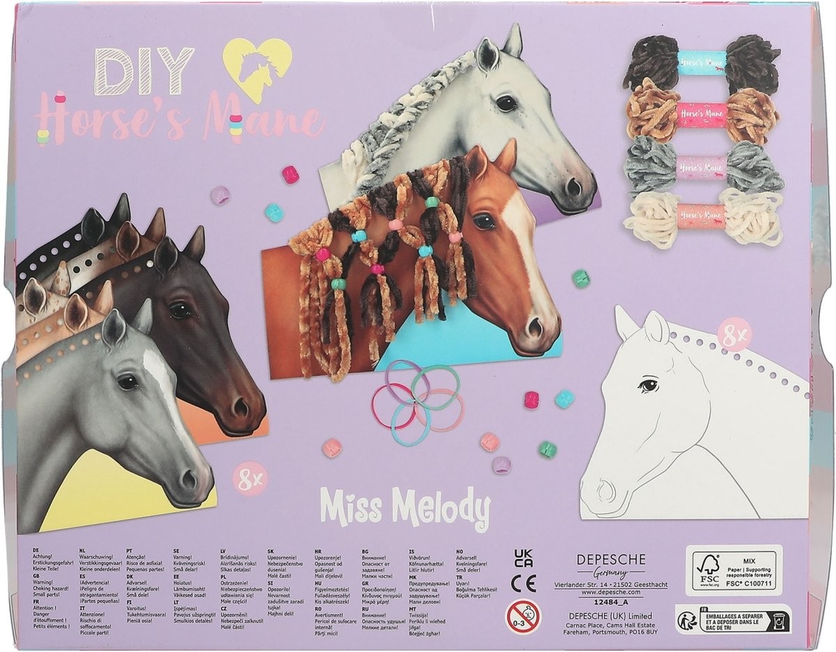 Miss Melody DIY Heste Man ( 0412484 )