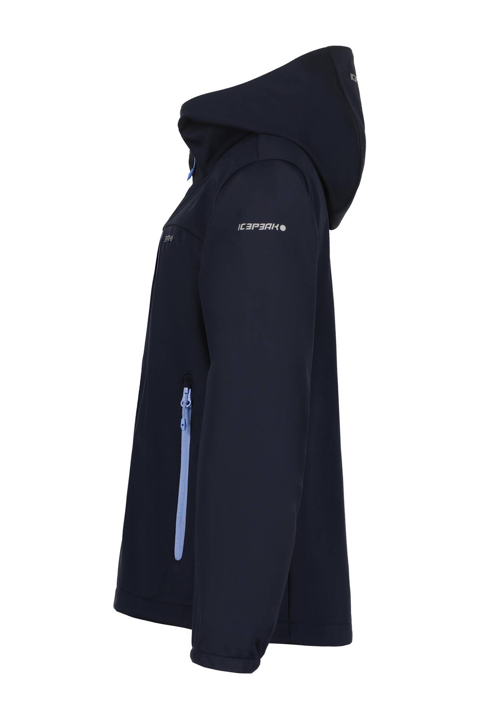 Icepeak softshell jack Kleve donkerblauw/lichtblauw