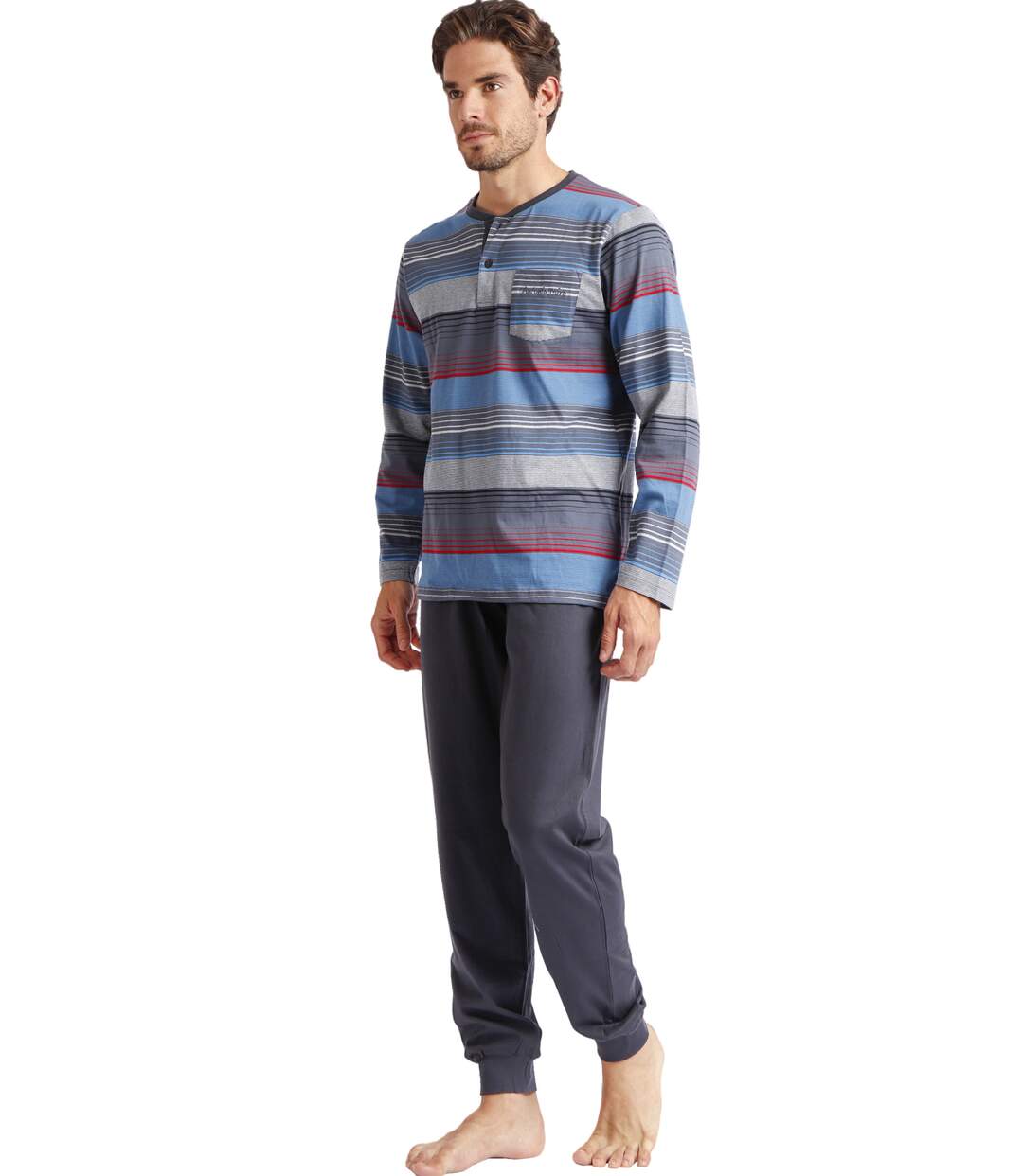 Pyjama pantalon top manches longues Cassette A Antonio Miro Admas
