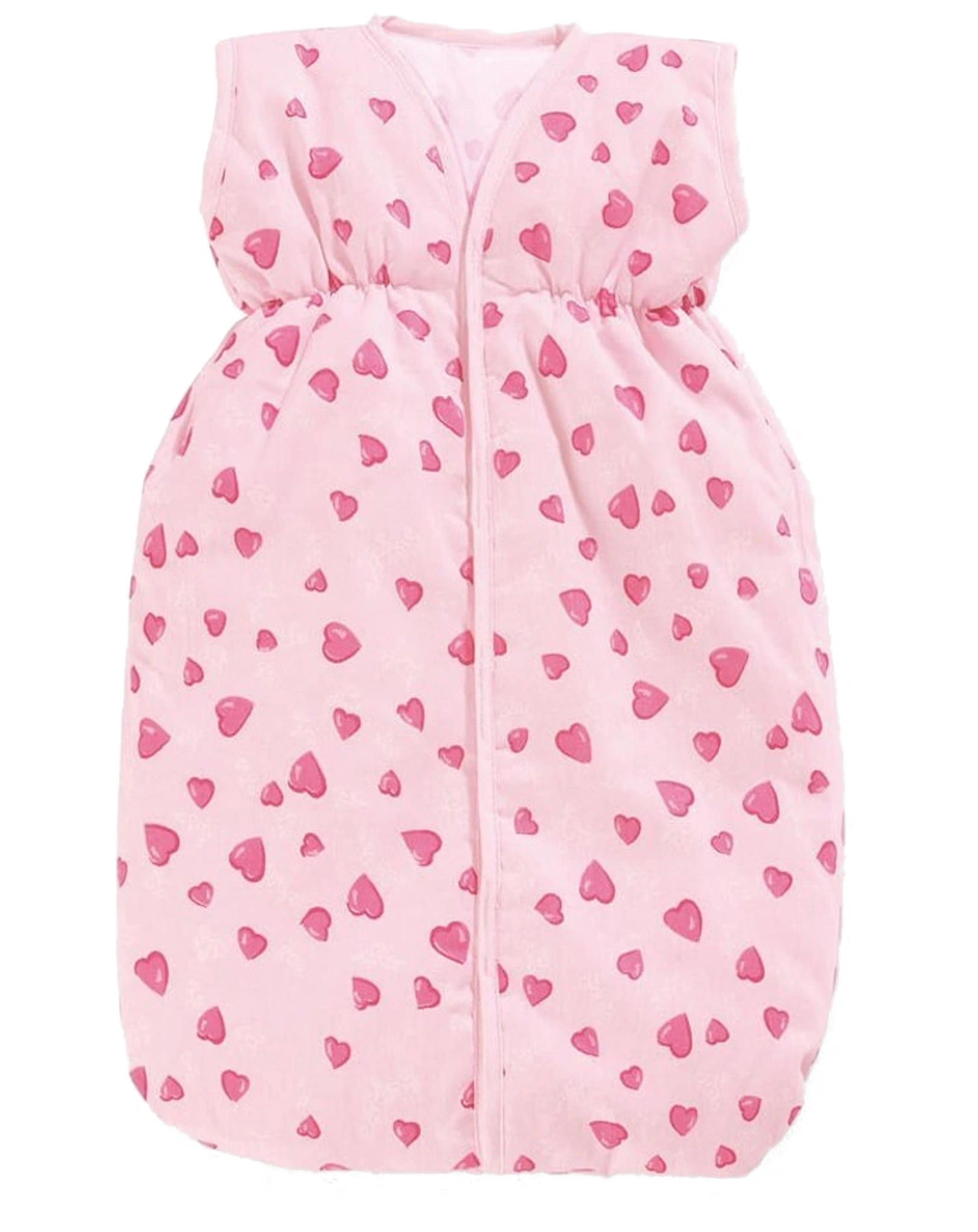 Puppenschlafsack Herzchen