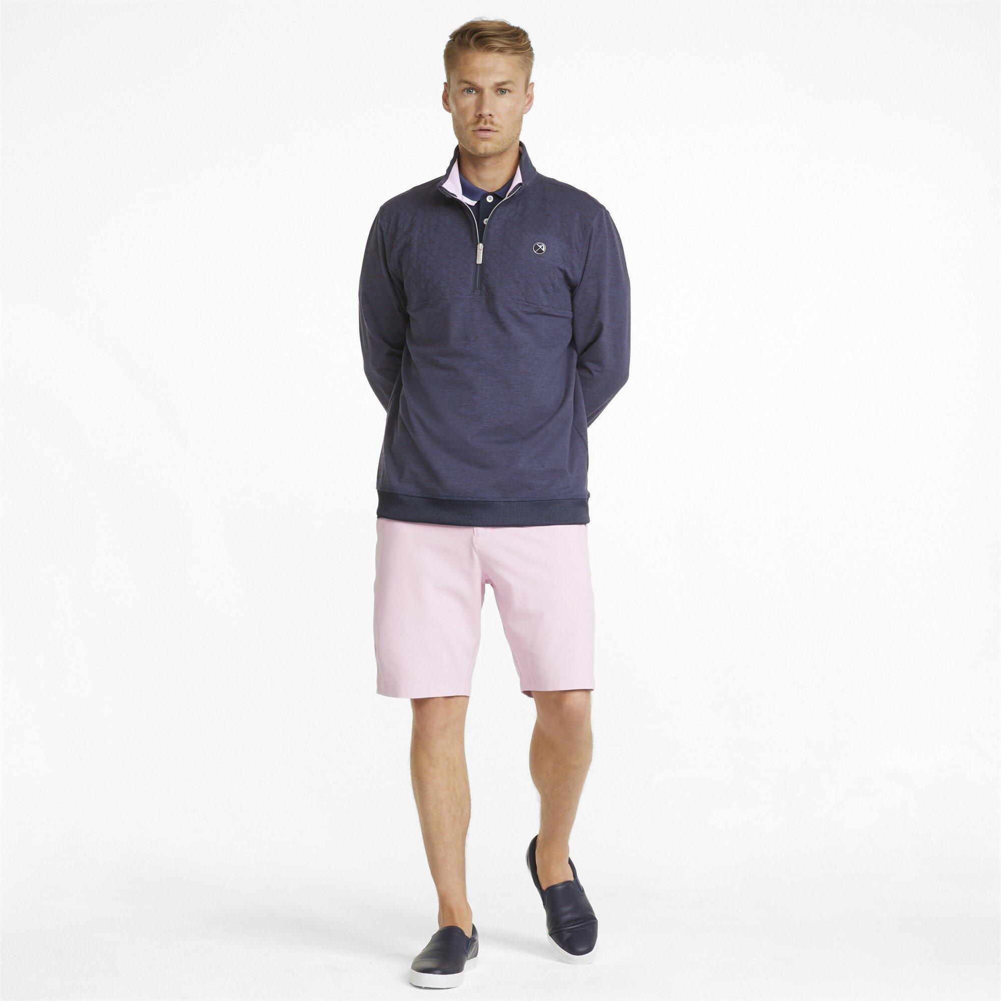 Puma Puma Ap Cloudspun Castle 1/4 Zip Fleece Mens