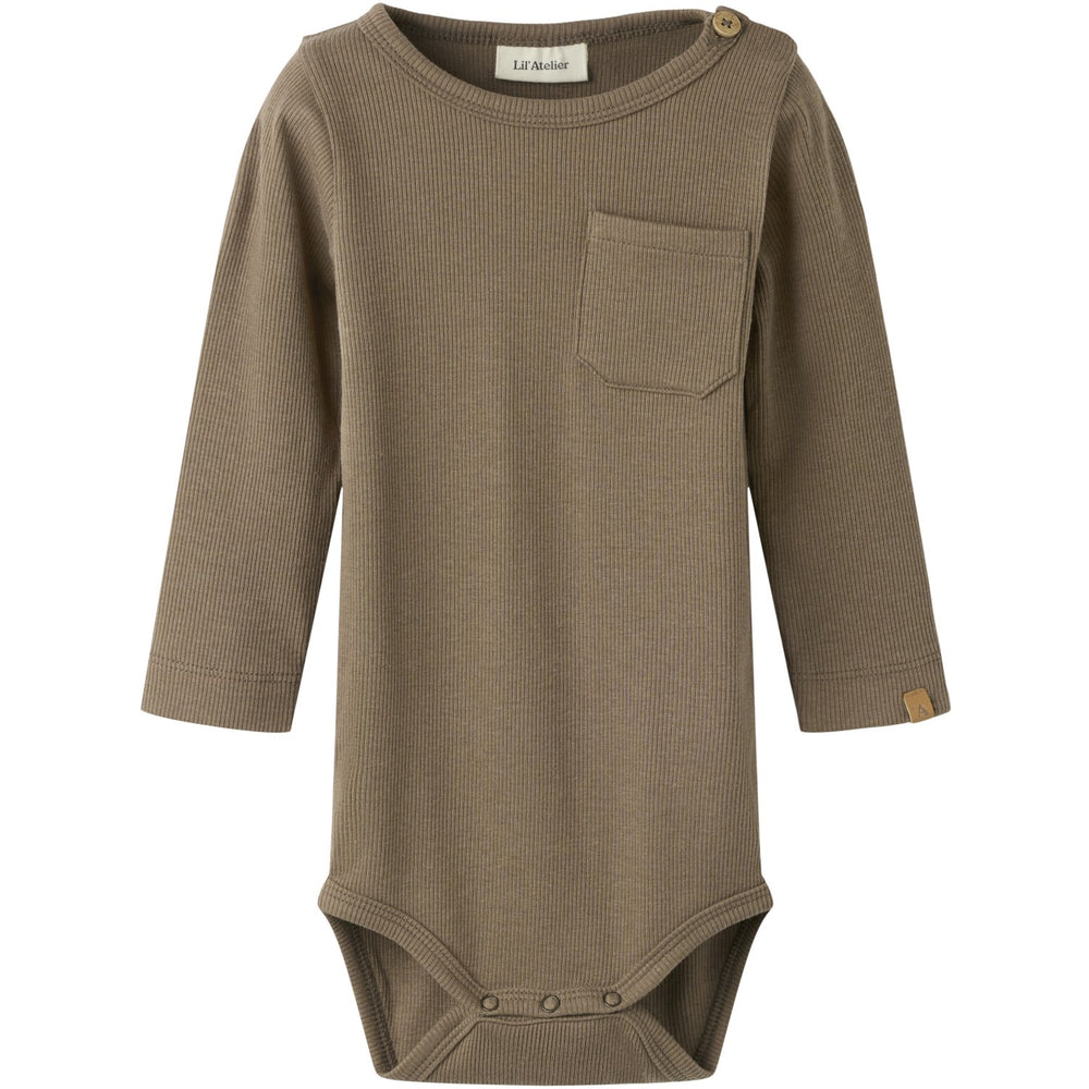 Køb Lil'Atelier Shitake Nbmlago Ls Slim Body Lil