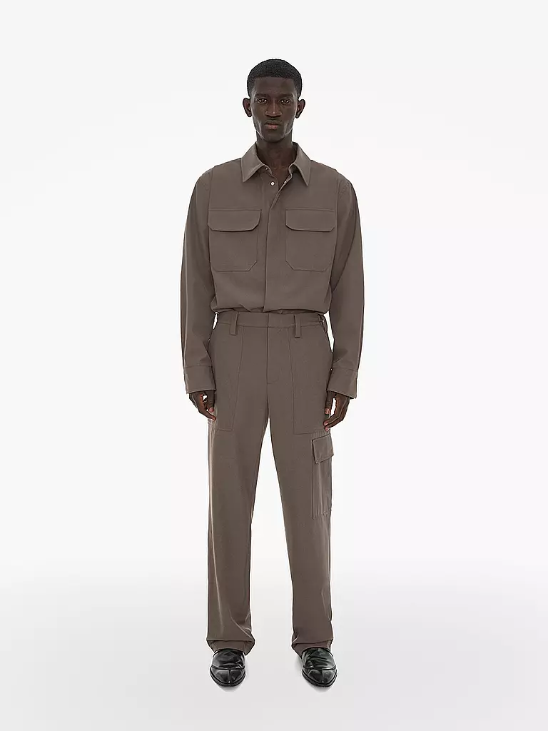 HELMUT LANG Cargohose braun