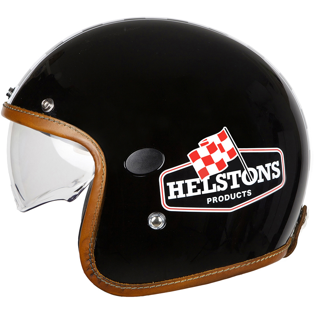 Helstons - Casque Flag Noir / Blanc