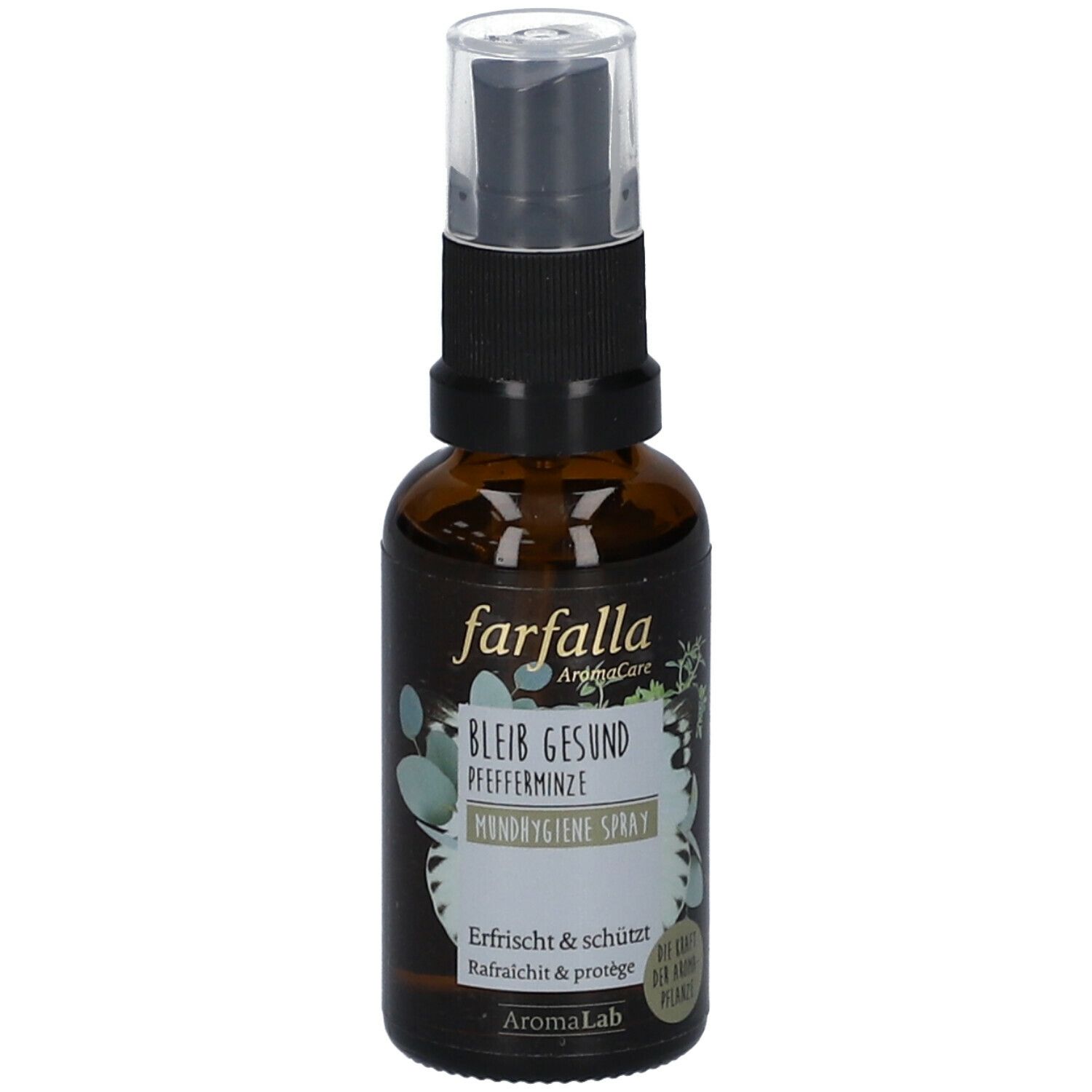 farfalla BLEIB GESUND PFEFFERMINZE MUNDHYGIENE SPRAY