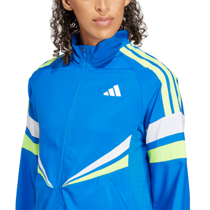 adidas Dame Jakker Adizero Retro Jacket Blå