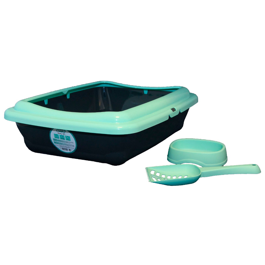 Kit Inicial Nova Clean para Bandeja de Areia para Gatos