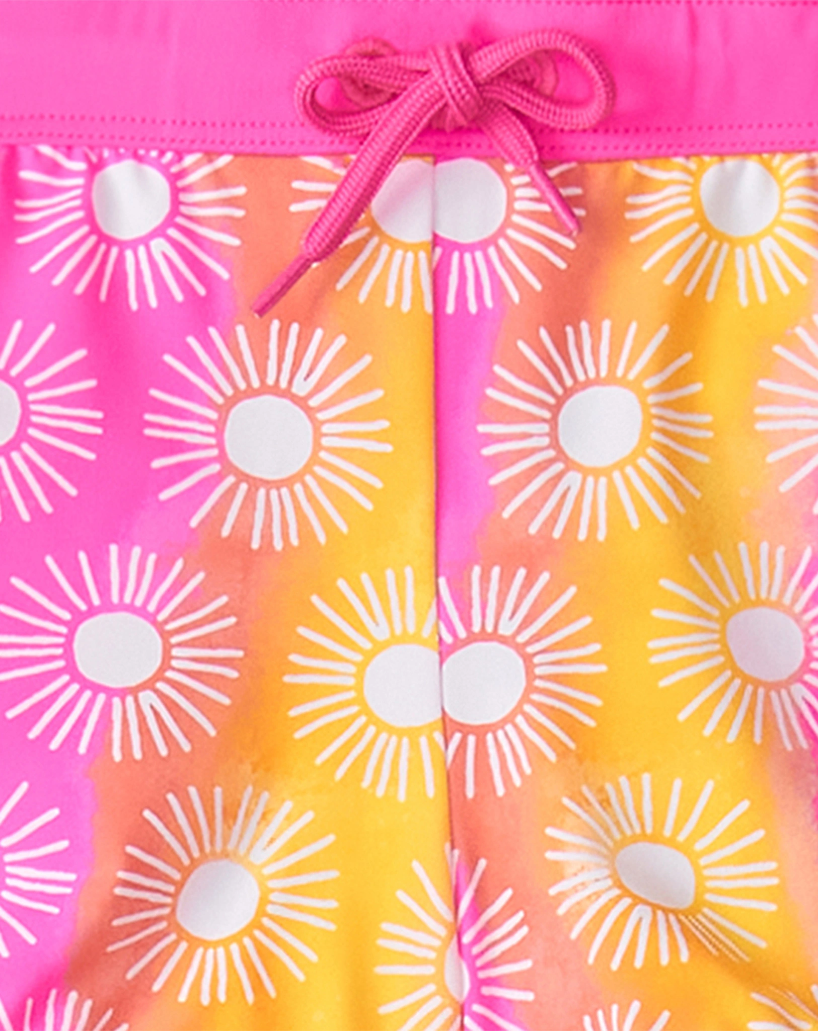 Schwimm-Shorts SUNSHINE in gelb/pink
