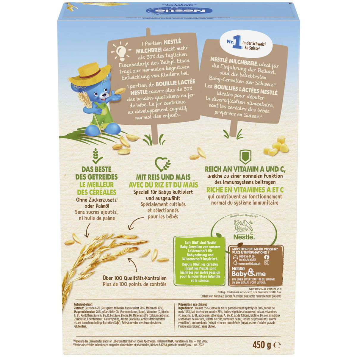 NestléNestlé   Milchgriess für Babys 3er Pack