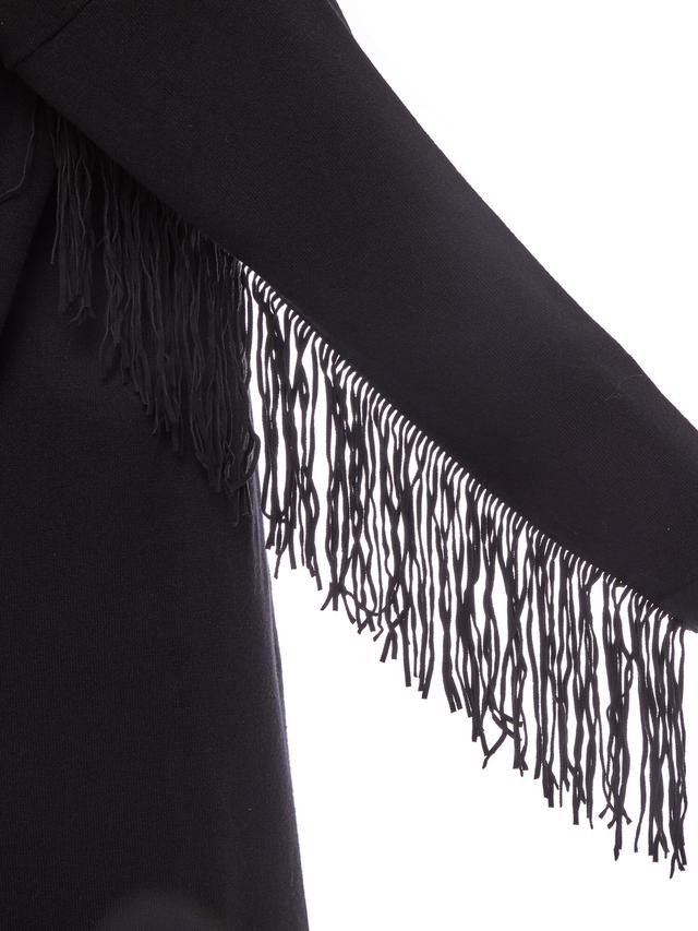 Longpullover mit Fransen