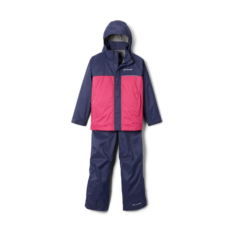 Columbia Simpson Sanctuary II Rain Set Kids Nocturnal/Cactus Pink