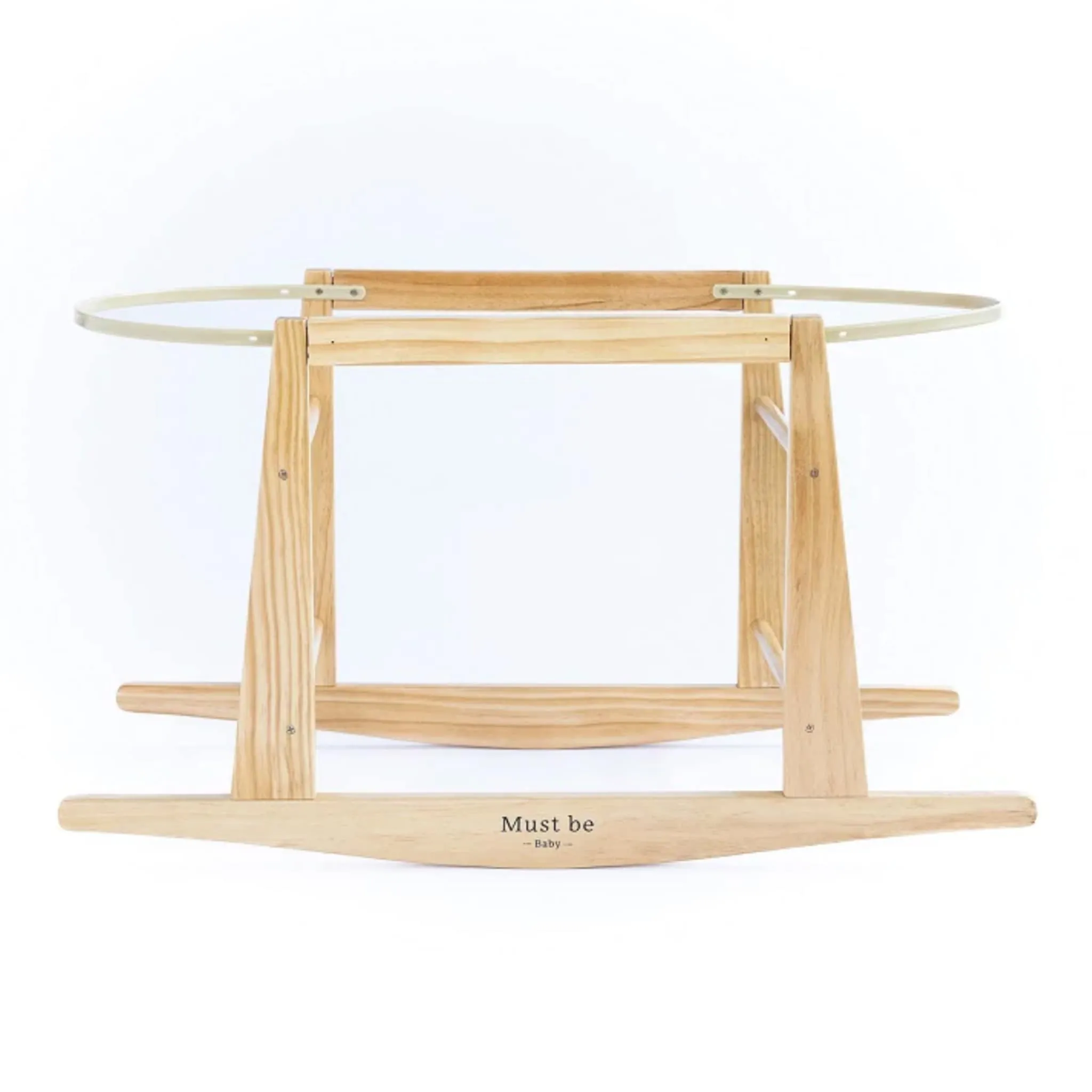 Must Be Baby Support en Bois pour Moïse Must Be Baby - Naturel