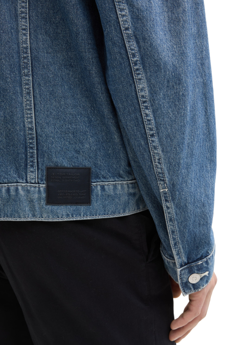 Tom Tailor blauwe heren jas