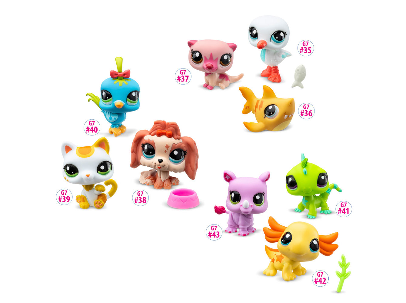 MASCOTES LITTLEST PET SHOP PACK 3 MODELOS SORTIDOS