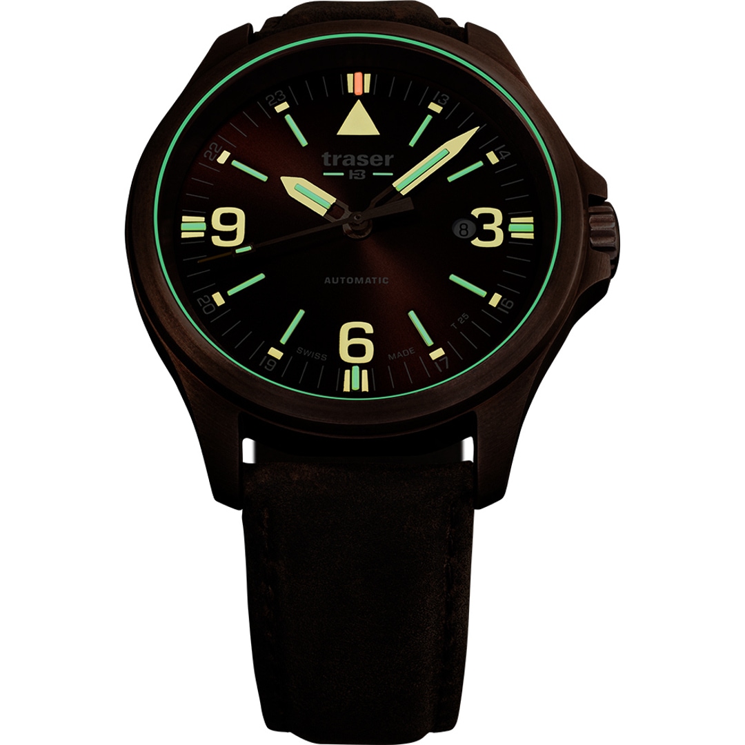 traser P67 Officer Pro Automatic Bronze Brown
