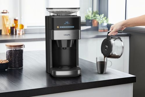 Krups - Grind Aroma KM8328 - Koffiezetapparaat - RVS - Digitale Bediening