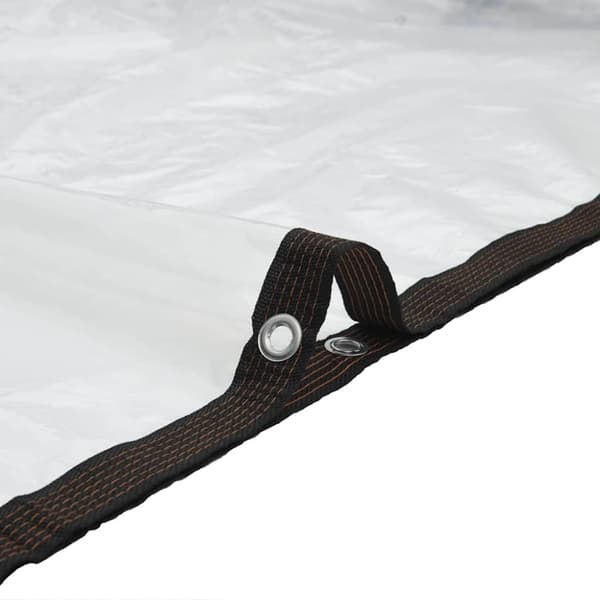 vidaXL Plantetrekk med maljer 3x8 m polyetylen